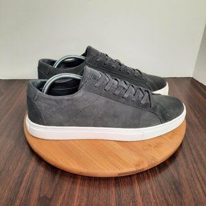 BYLT Everyday Shoes Mens Size 11 Charcoal Gray Suede Casual Lace Up Sneakers